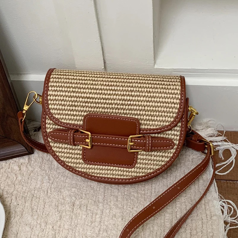 Luxury Bags Leather - حقائب سرج صغيرة على الطراز الإنجليزي