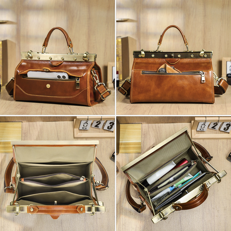 حقيبة يد نسائية من جلد الخراف  - مراجعة Luxury Bags Leather وسعره
