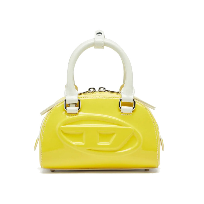 حقيبة بوسطن صغيرة نسائية عصرية - مراجعة Top Handle Patent Bag وسعره