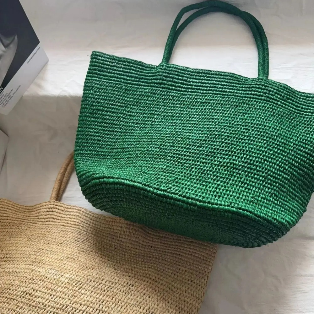 حقيبة يد نسائية كبيرة منسوجة ي - مراجعة Luxury Bags For Summer وسعره