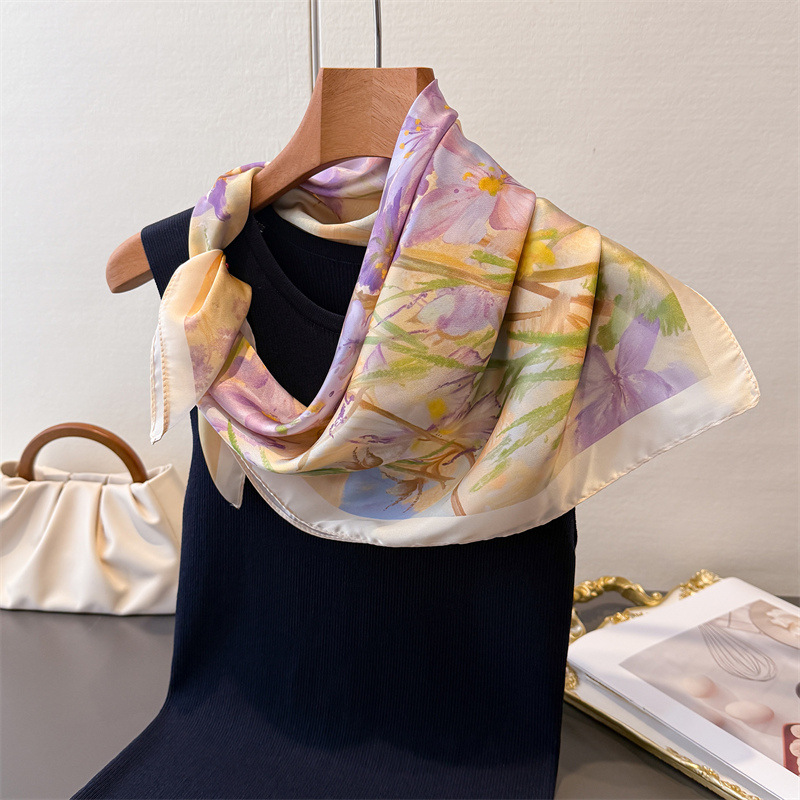 وشاح مربع مقلد للنساء، أوشحة م - مراجعة Luxury Bags For Summer وسعره