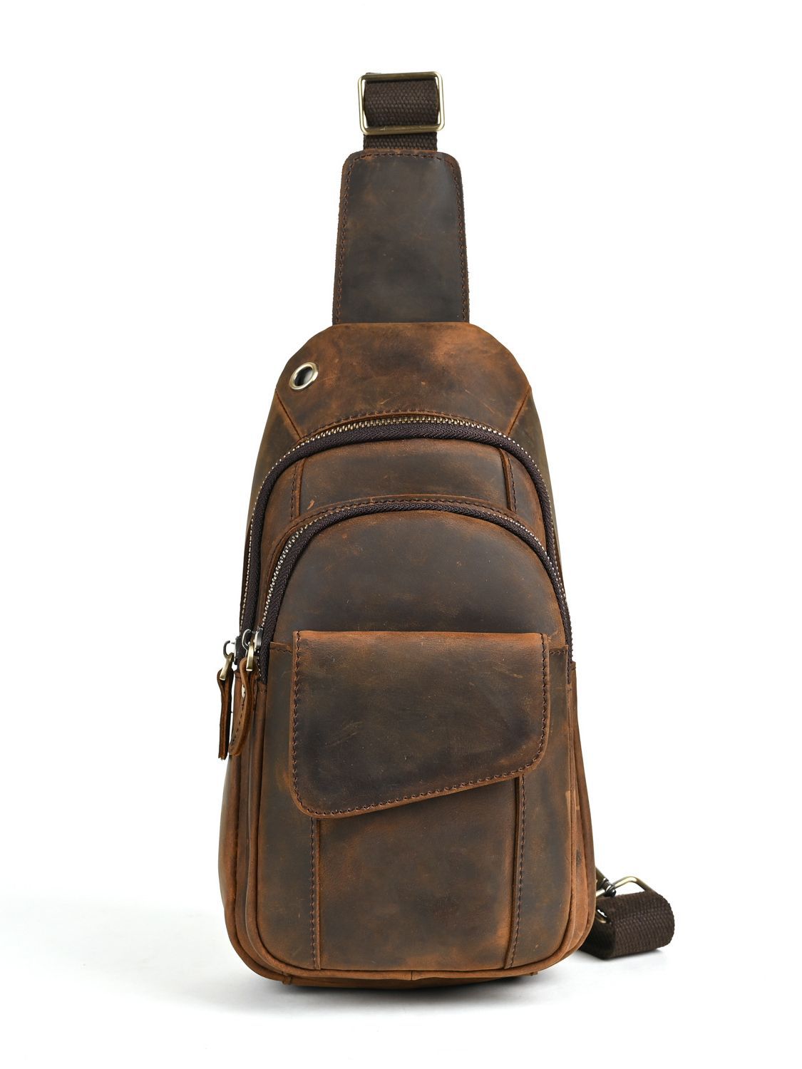 حقيبة صدر رجالية فاخرة متعددة  - مراجعة Luxury Bags Leather وسعره