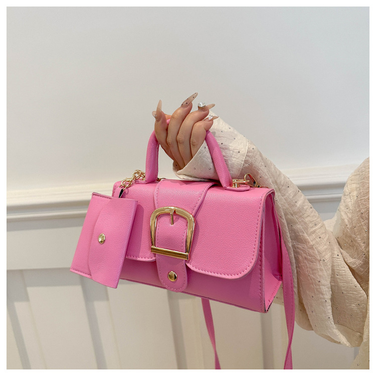 حقيبة يد نسائية صغيرة من الجلد - مراجعة Top Handle Patent Bag وسعره